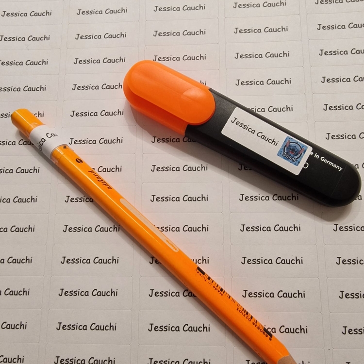 Paper Pencil Labels