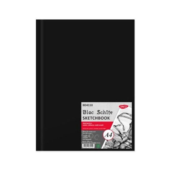 Sketchbooks - A4 Hard Bound Sketchbook - (Daco)