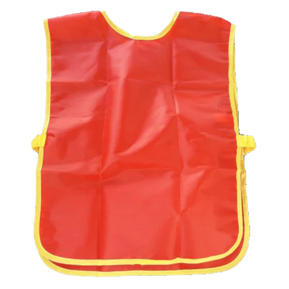 Apron - Red Sleevless Paint Apron - (Merit)