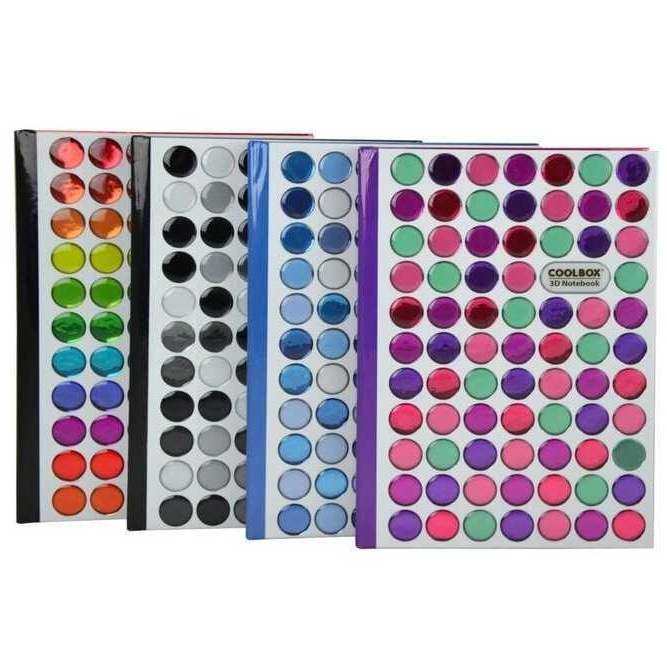 Note Books – A6 Polka Dot Notebook - (Coolbox)