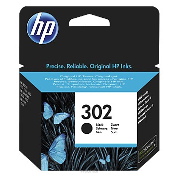 HP Printer Ink - HP 302 Black