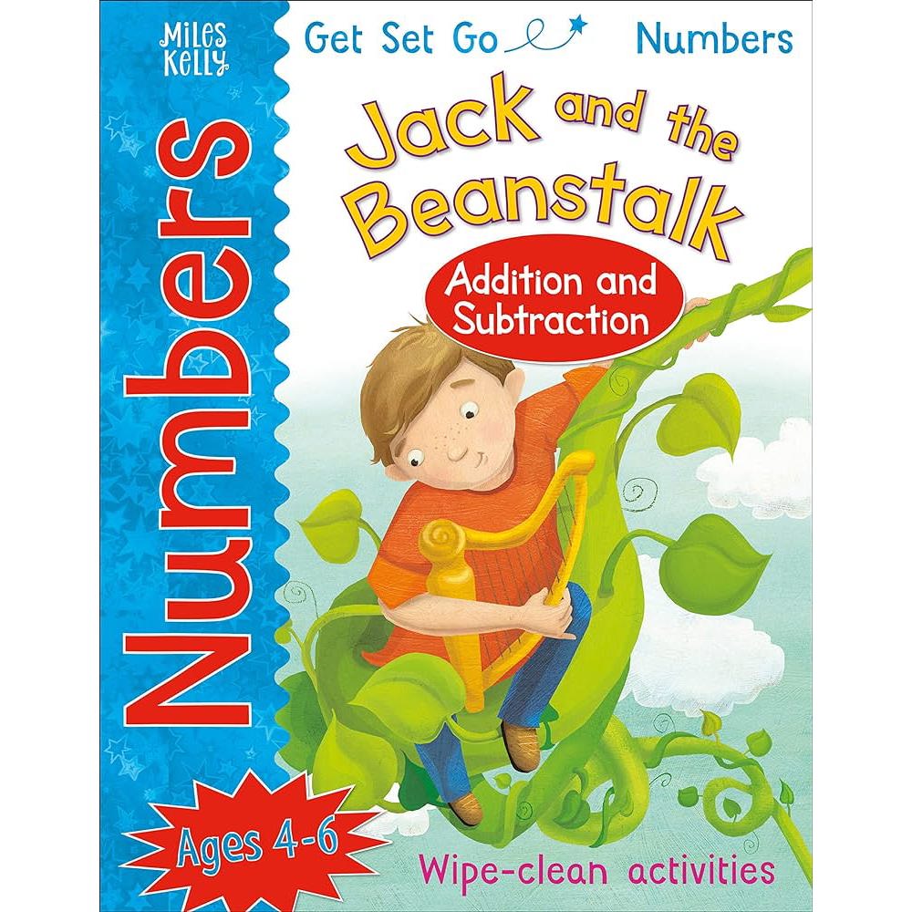 Books - Go Set Go Numbers Books - (Miles Kelly) - Jack and the Beanstalk - Addition and Subtraction