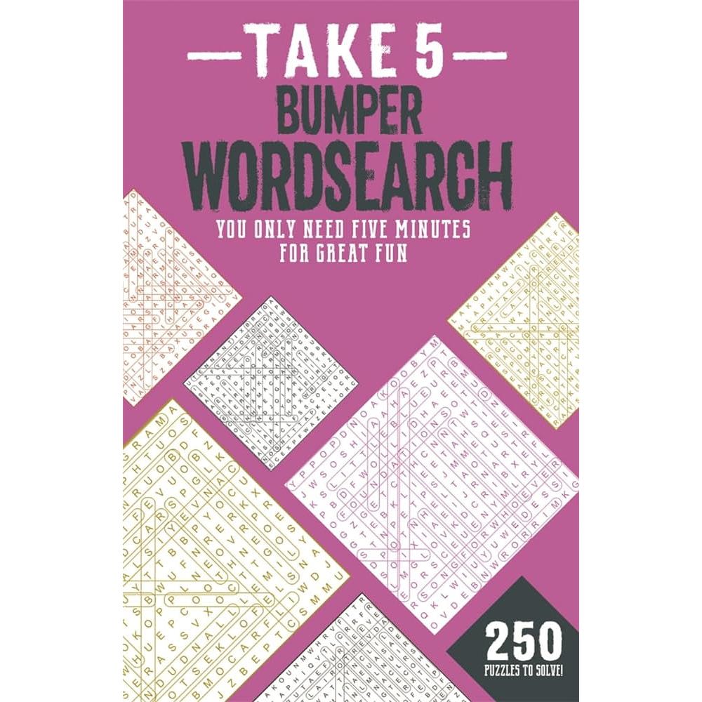Activity Books - Take 5 Bumper Wordsearch