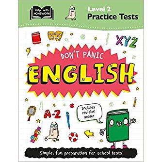 Books - Help With Homework - Don't Panic Practice Tests - Level 2 English