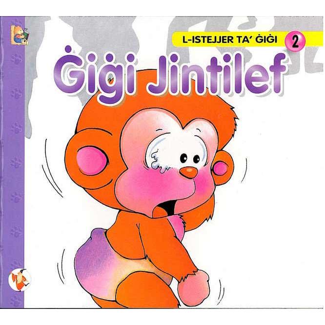 Books - L-Istejjer Ta’ Ġiġi - 2) Gigi Jintilef
