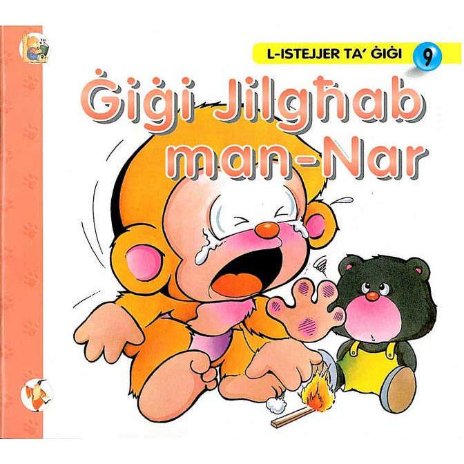 Books - L-Istejjer Ta’ Ġiġi - 9) Gigi Jilghab man-Nar