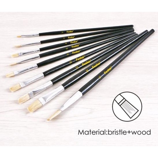 Brushes - Flat Paint Brushes - 20