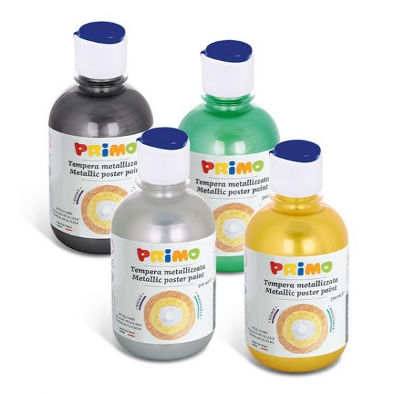 Paint - 300ml Metallic Poster Paint - (Primo)