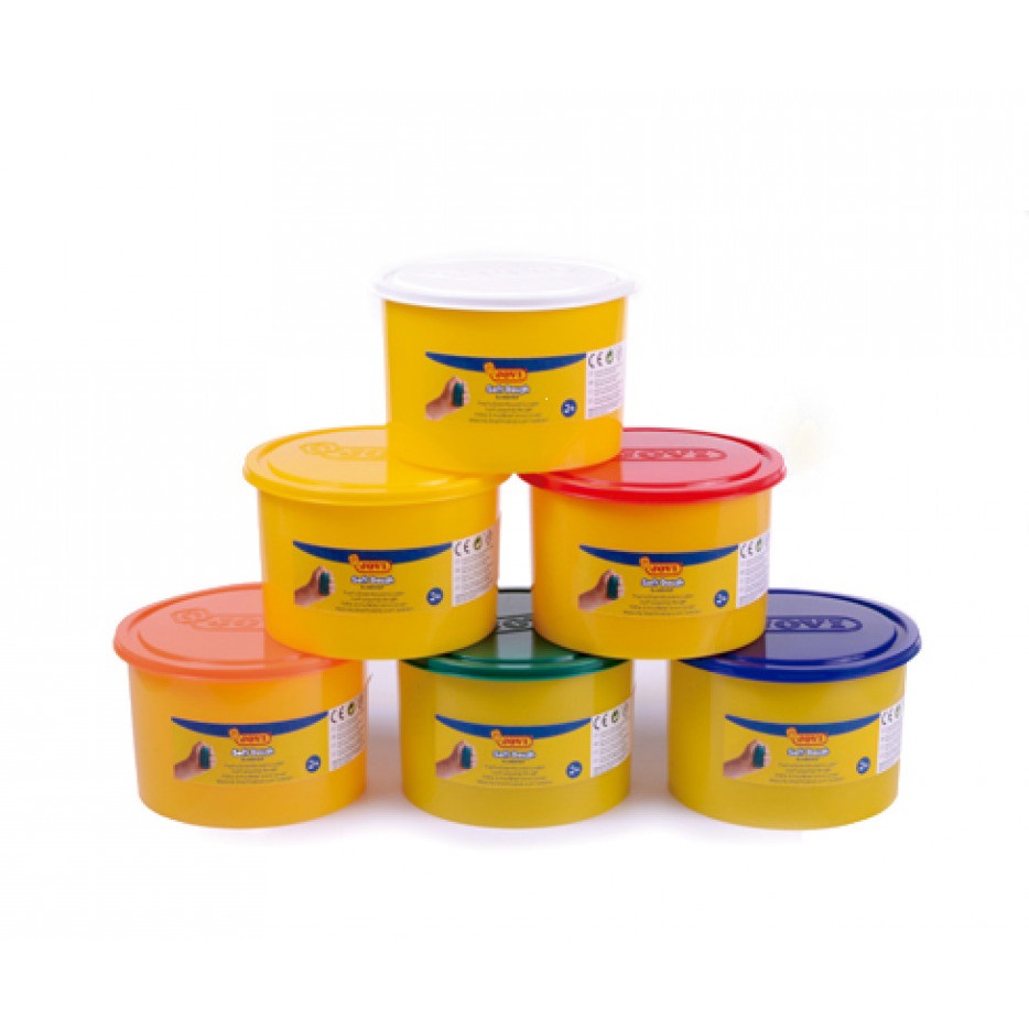 Play Dough - Large Soft Dough Pots 460g - (JOVI)