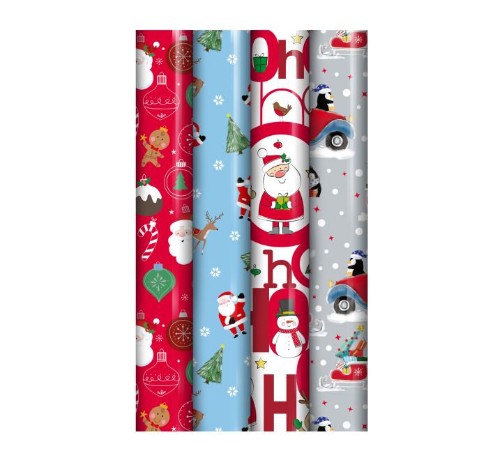 Covering - Christmas Wrapping Paper Roll - (north Pole) - Copyquick 